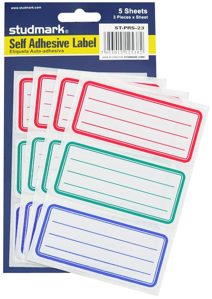 ETIQUETA ST-PRS-23 LINEAS 7.5X3.5