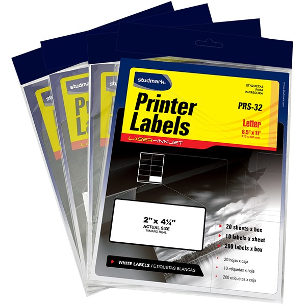 ETIQUETA ST-PRS-32 2X4.1/4 200 PZS