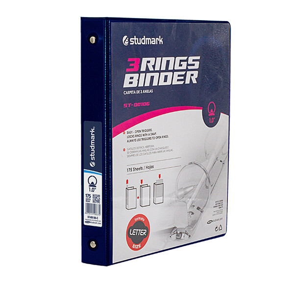 FOLDER ST-00106-C 3 ANILLOS 1PLG