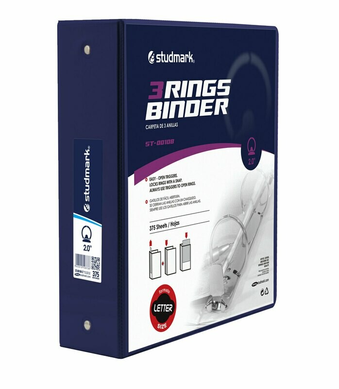 FOLDER ST-00108-C 3 ANILLOS 2PLG