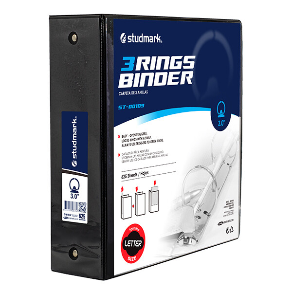 FOLDER ST-00109-A 3 ANILLOS 3PLG
