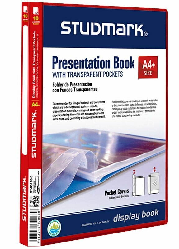 FOLDER ST-00116-B A4 C/10 FUNDAS