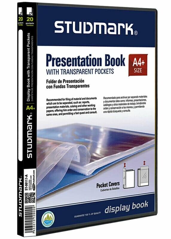 FOLDER ST-00117-A A4 C/20 FUNDAS                            