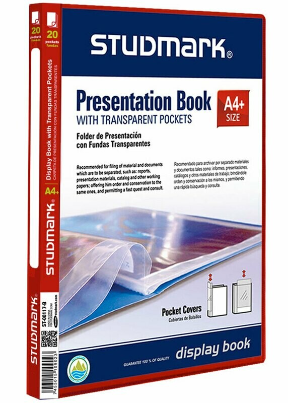 FOLDER ST-00117-B A4 C/20 FUNDAS
