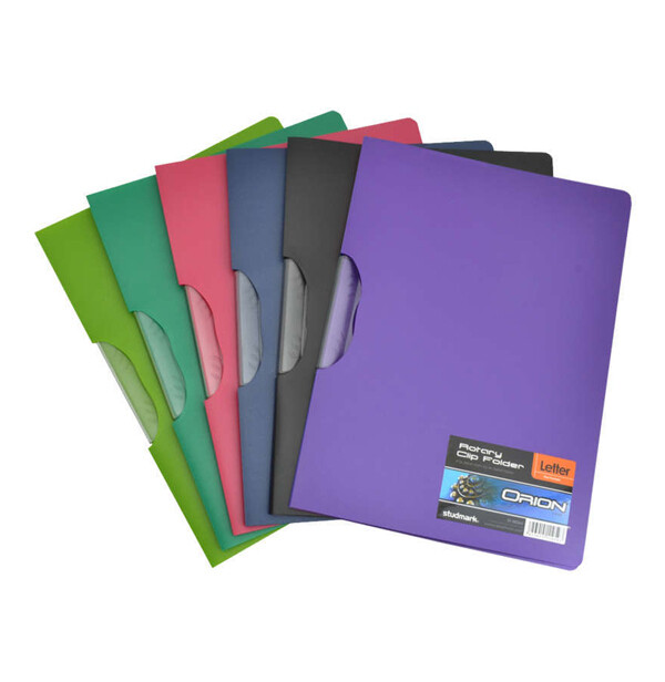 FOLDER ST-00365 A4 CLIP GIRATORIO ORION