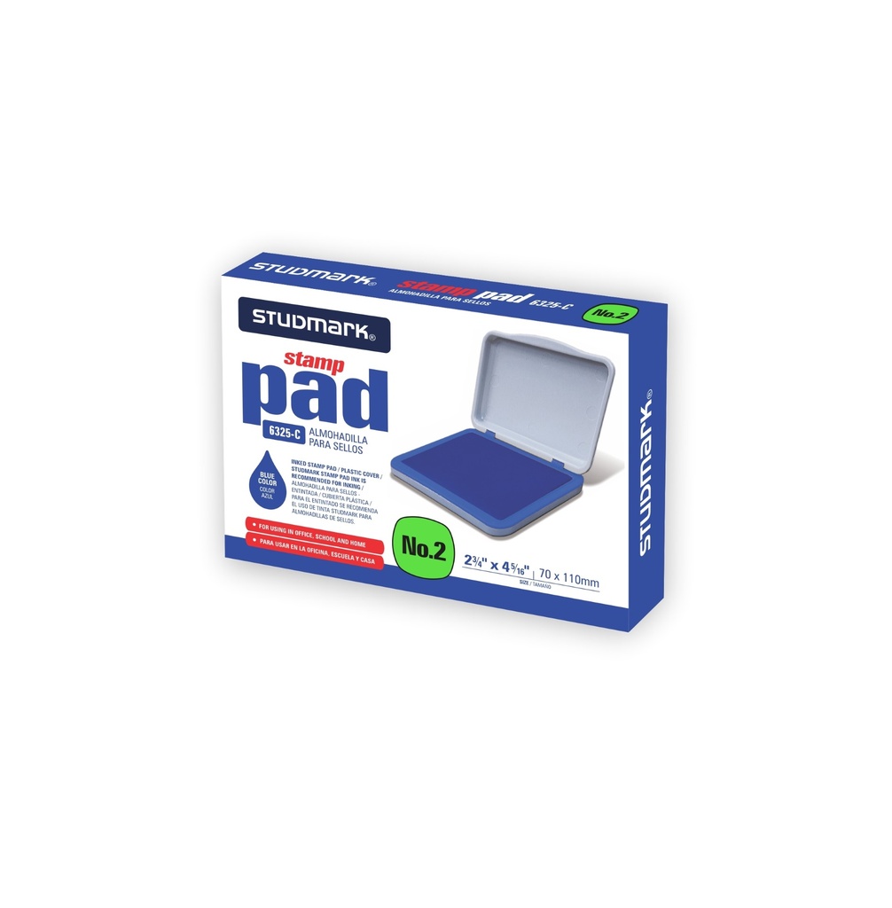 ALMOHADILLA ST-06325-C #2 C/TINTA AZ