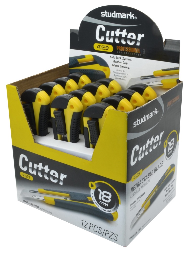 CUCHILLA ST04129 18MM GUIA MET EXC 12X1                     