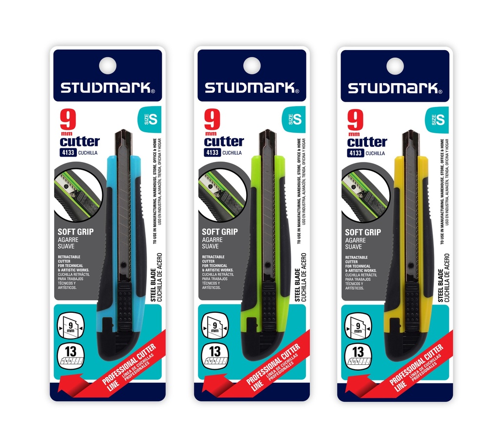 CUCHILLA ST-04133 9MM GUIA METAL C/GRIP