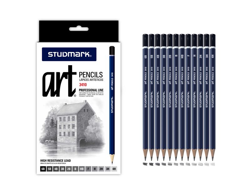 LAPIZ GRADUADO ST-03410 SURTIDO 12X1