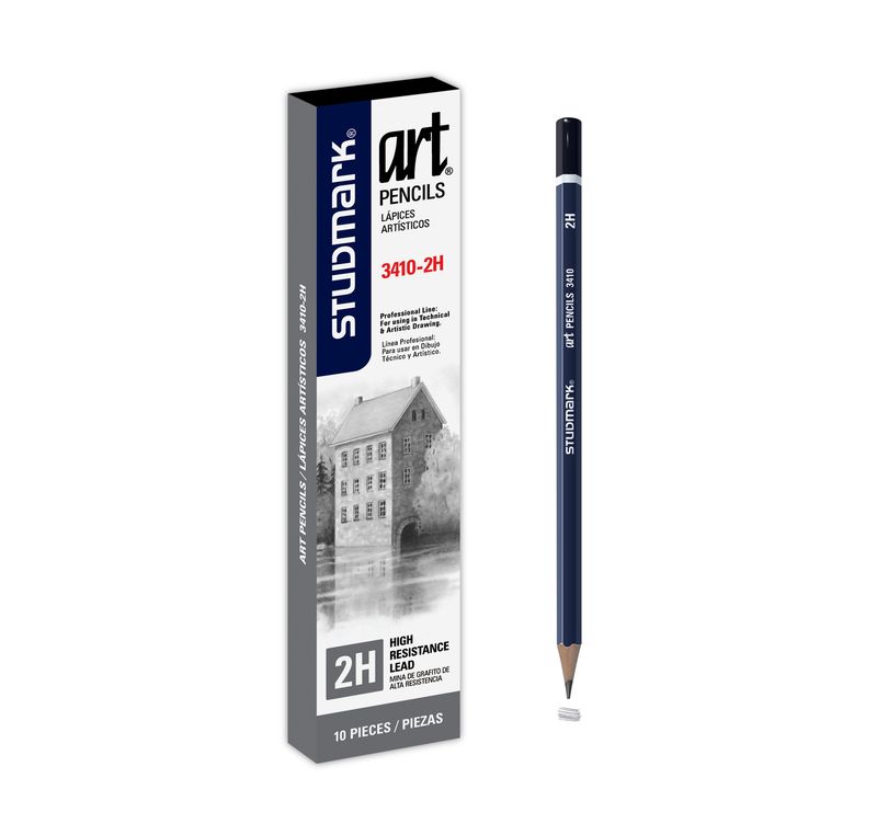 LAPIZ GRADUADO ST-03410-2H 10X1
