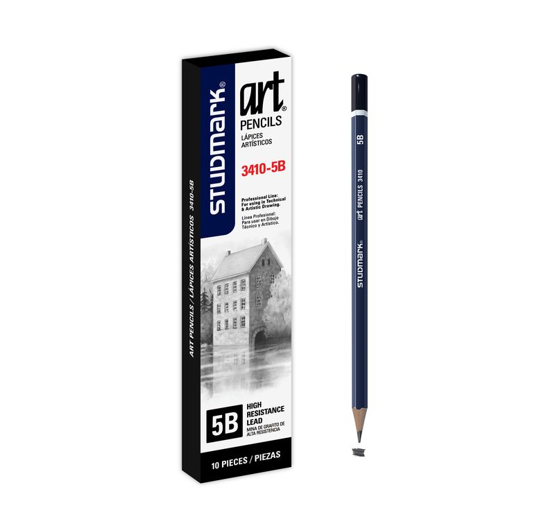 LAPIZ GRADUADO ST-03410-5B 10X1