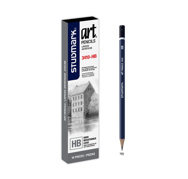 LAPIZ GRADUADO ST-03410-HB 10X1