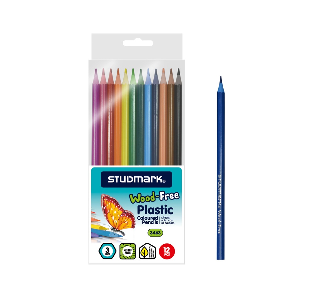 COLOR ST-03463 PLASTICO LARGO 12X1