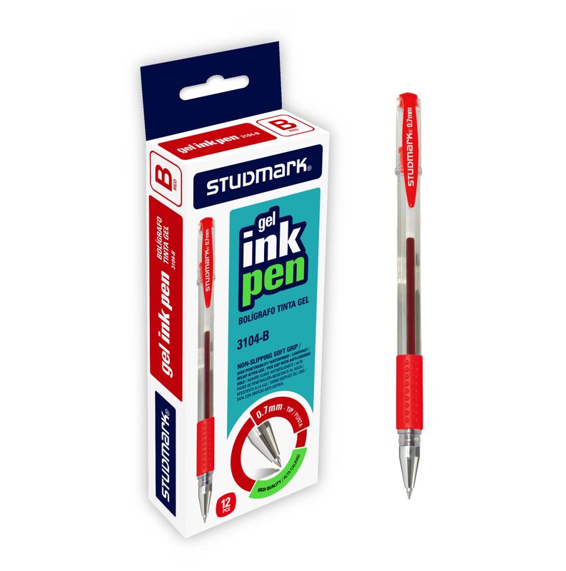 LAPIZ ST-03104-B GEL 0.7mm 12x1 RJ