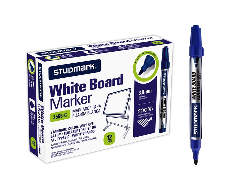 MARCADOR ST-03556-C P/PIZ AZ 12X1                           