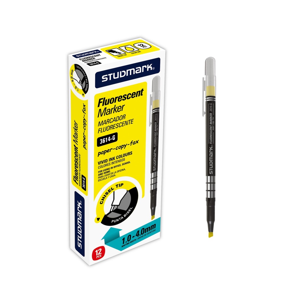 RESALTADOR ST-03614-G AM 12X1                               