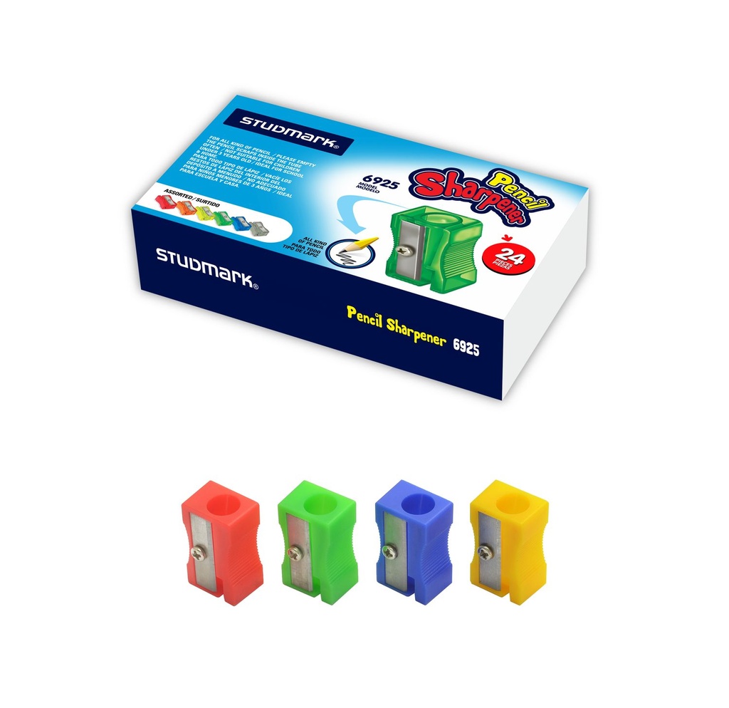 SACAPUNTA ST-06925 ESCOLAR PLASTICO 24X1                    