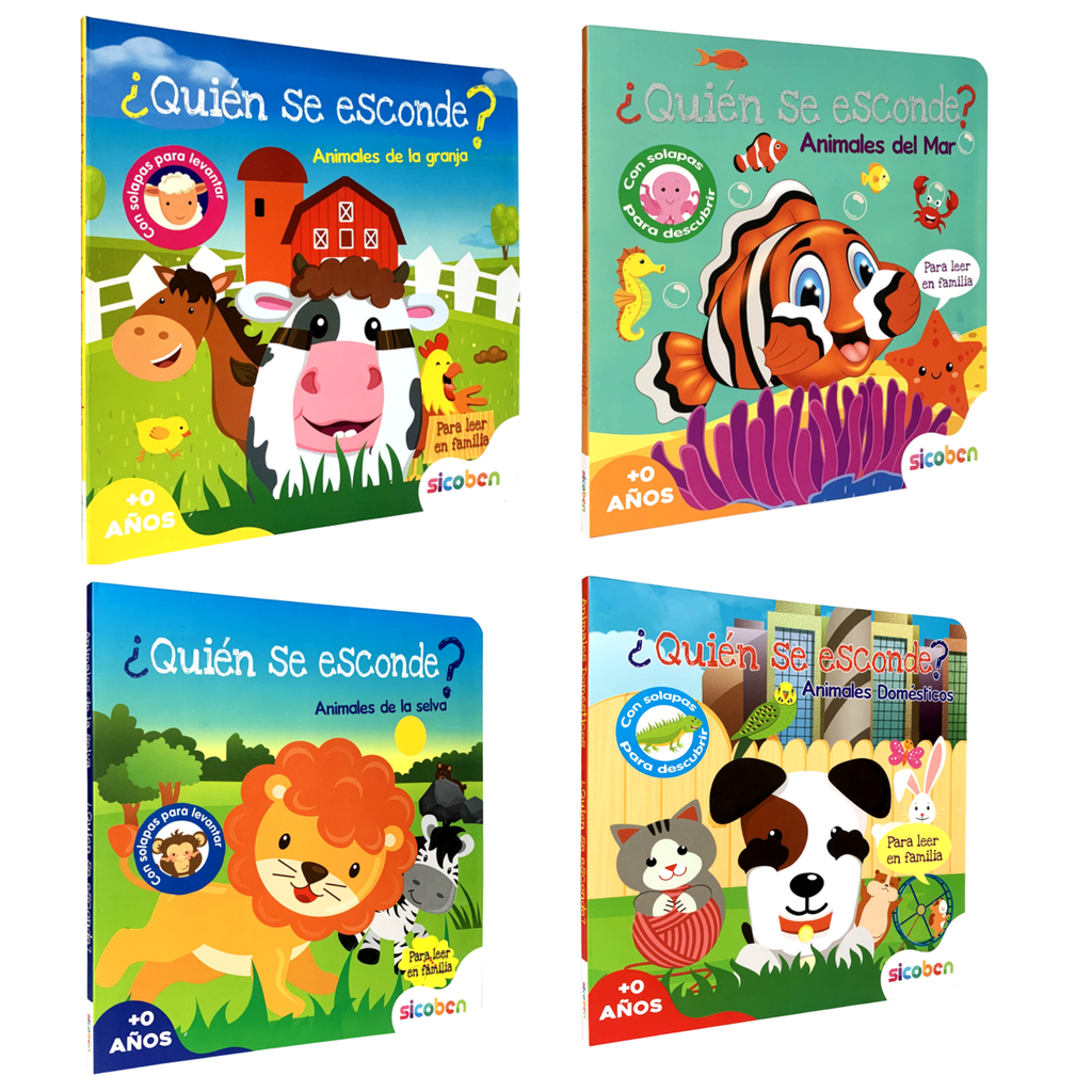 QUIEN SE ESCONDE 4X1 818847