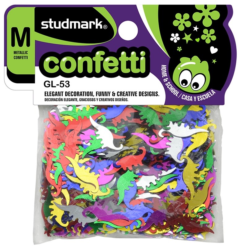 CONFETI ST-GL-53 METAL DINOSAURIOS