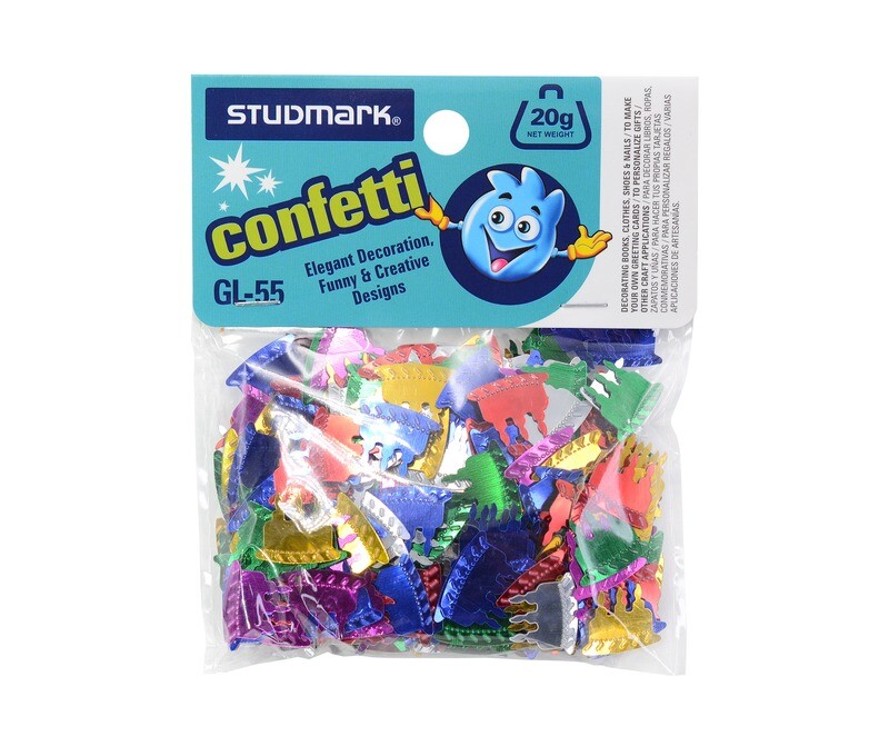 CONFETI ST-GL-55 METAL CAKE