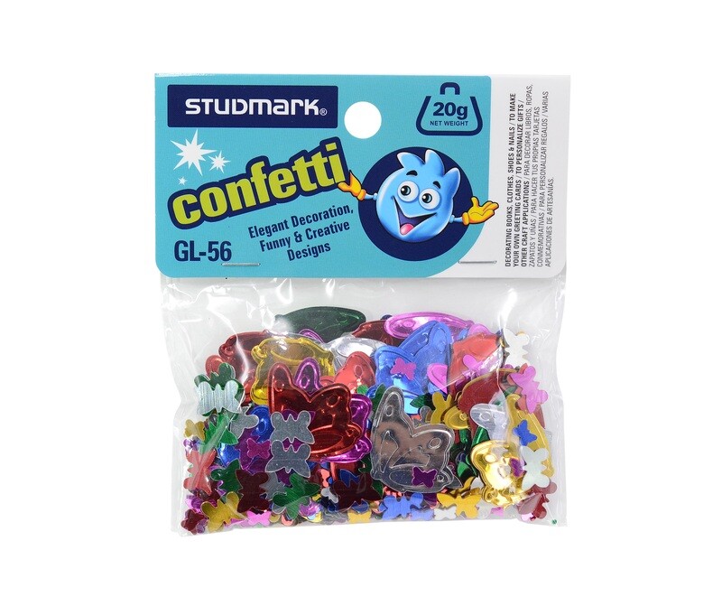 CONFETI ST-GL-56 METAL MARIPOSA