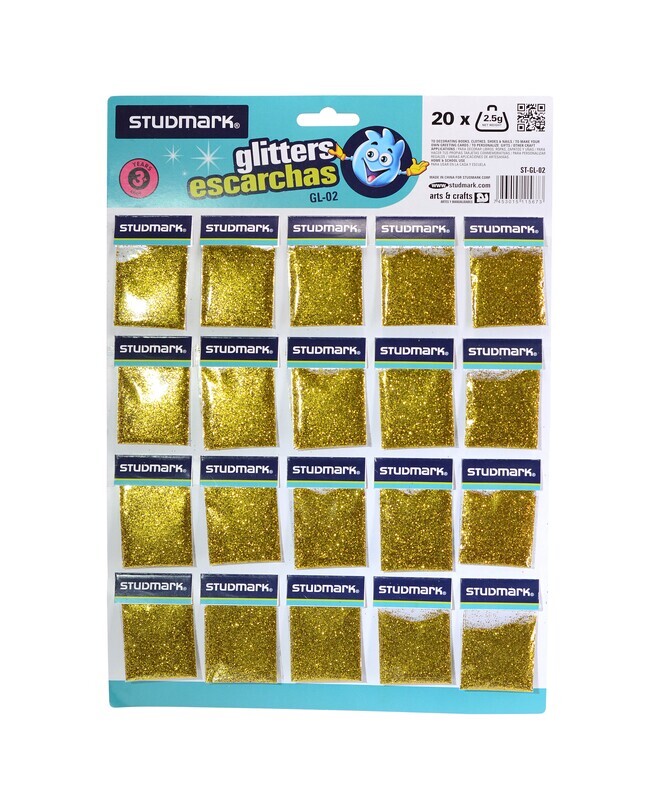 ESCARCHA ST-GL-02 ORO 20X2.5G