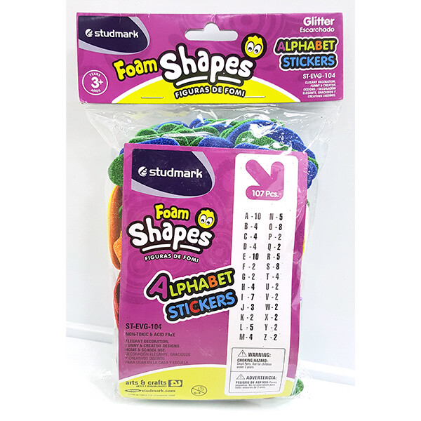 FOMI ST-EVG-104 ESCARCHA LETRAS 100PZ