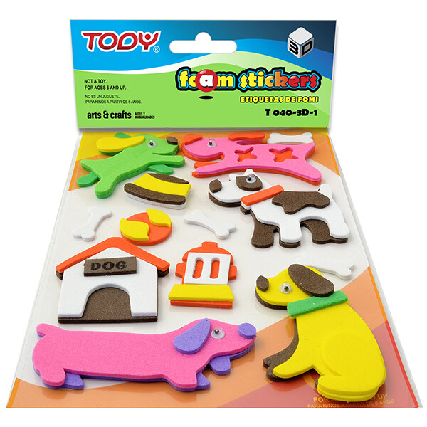 FOMI T040-3D-1 ADHESIVO PERROS