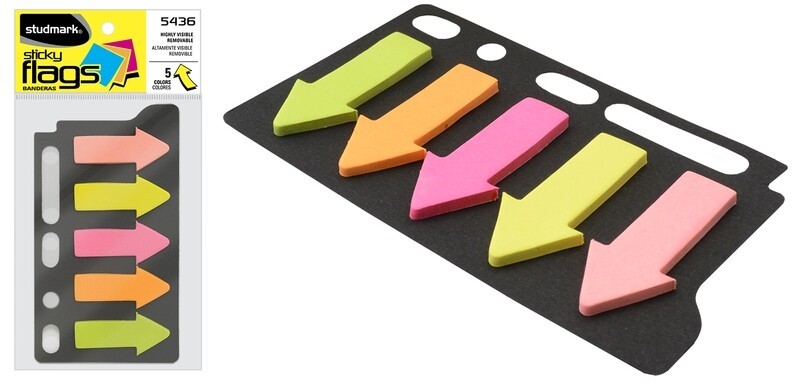 NOTAS ST-05436 BANDERITAS FLECHA 5X25                       