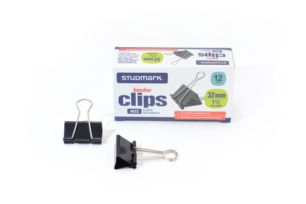 BINDER CLIP ST04032 1.1/4 12X1