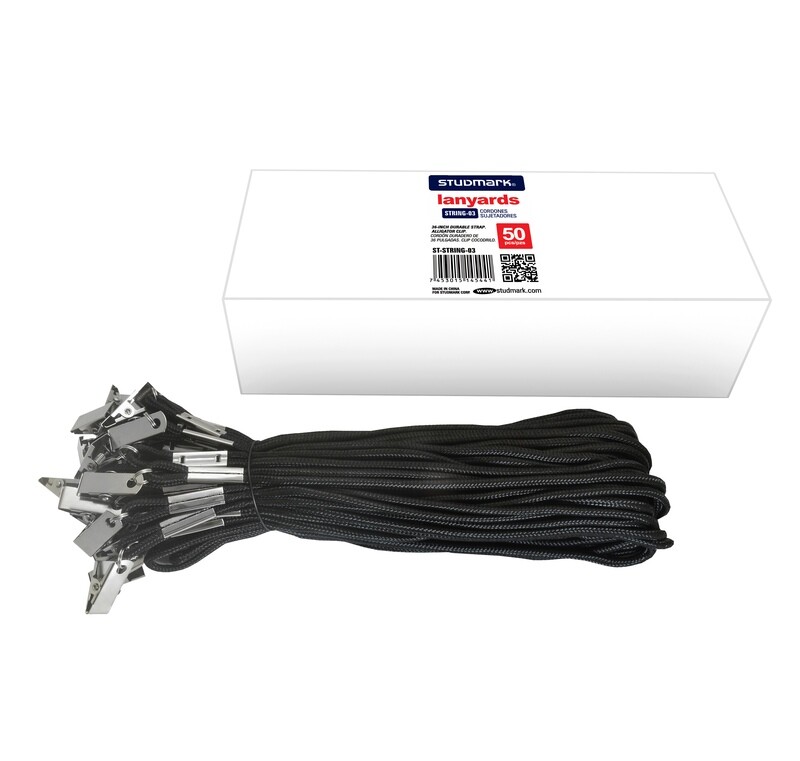 CLIPS ST-STRING-03 METAL CORD NG P/CRED 50PZS