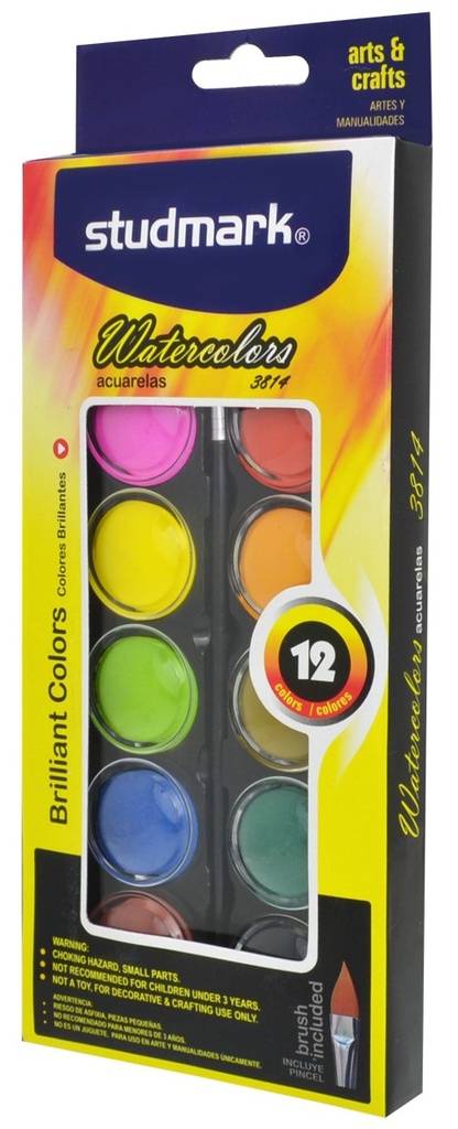 ACUARELA ST-03814 PINCEL 12X1