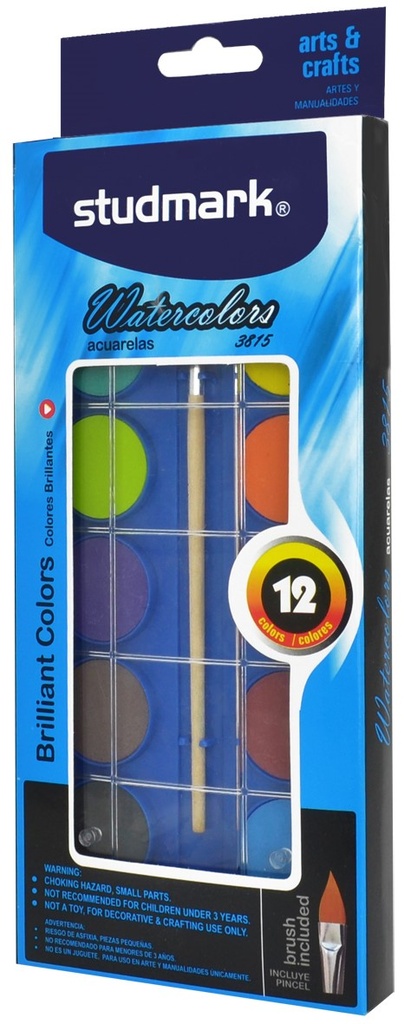 ACUARELA ST-03815 PINCEL 12X1