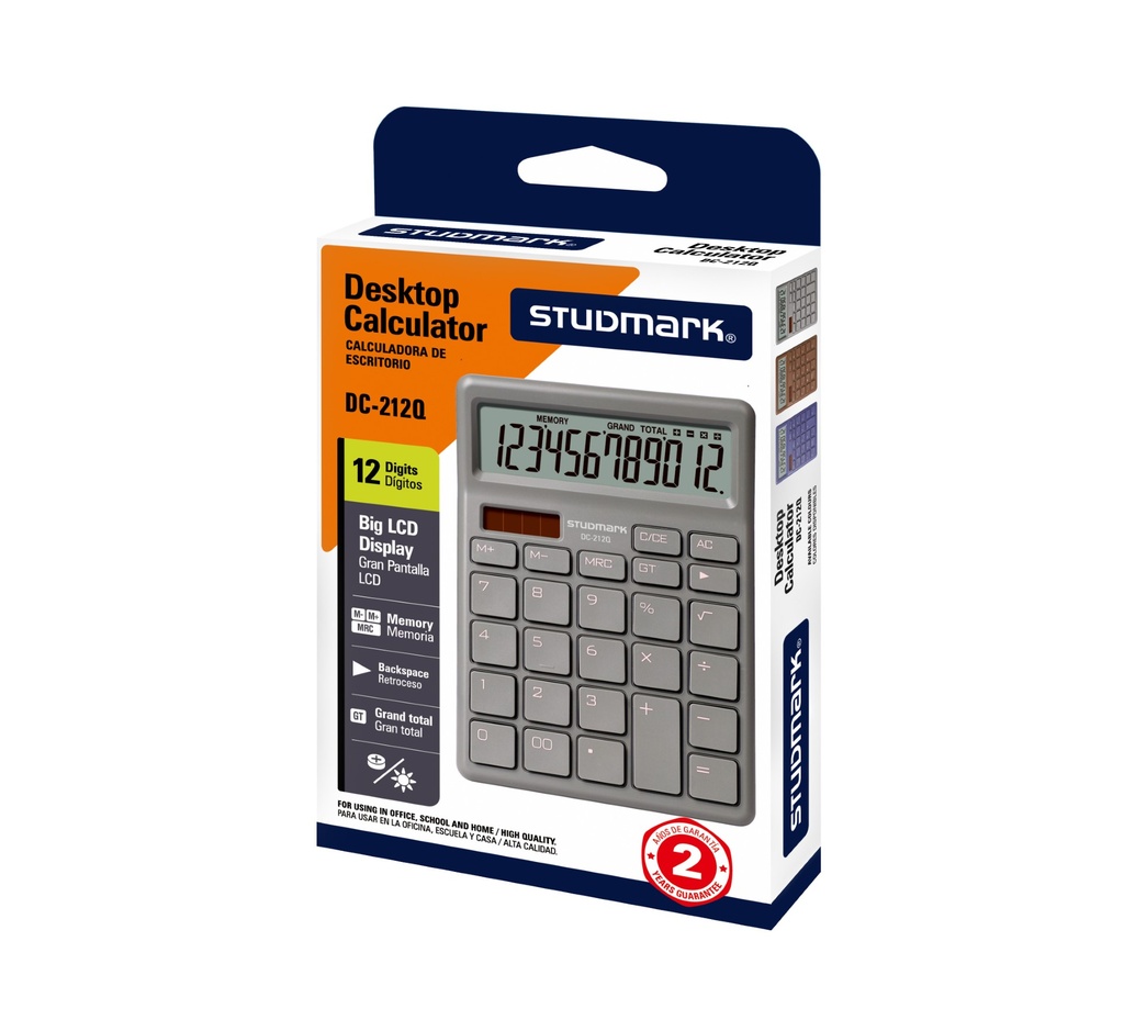 CALCULADORA ST-DC-212Q 12 DIG. COLORES
