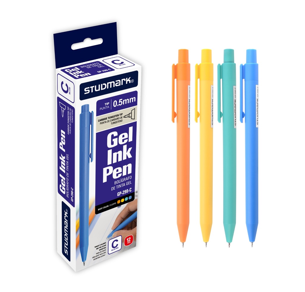 LAPIZ ST-GP-290-C AZ GEL 0.5mm RETRAC 12X1