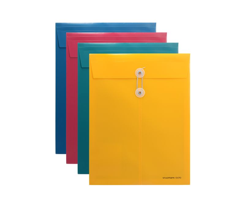 SOBRE ST-00470 A4 VERT C/CORDEL NOVA