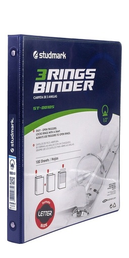 [00254] FOLDER ST-00105-C 3 ANILLOS 1/2PLG