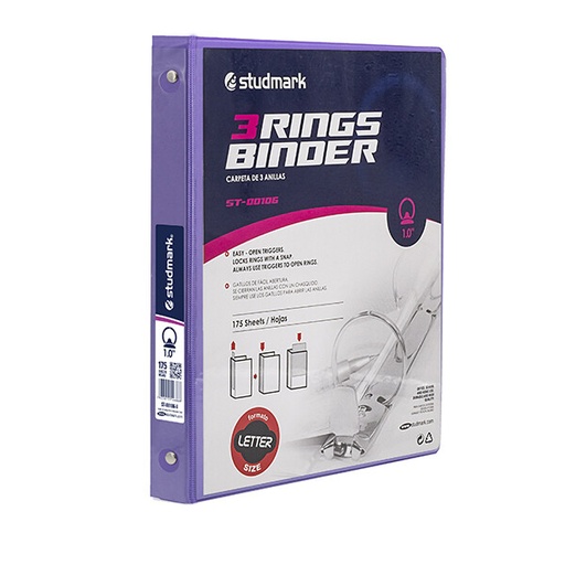 [03080] FOLDER ST-00106-V 3 ANILLOS 1PLG