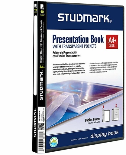 [02197] FOLDER ST-00116-A A4 C/10 FUNDAS 192X1
