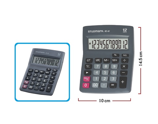 [03467] CALCULADORA ST-DC-4V 12 DIG NG