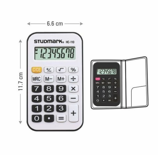 [03688] CALCULADORA ST-HC-110 8 DIG C/CUBIERTA