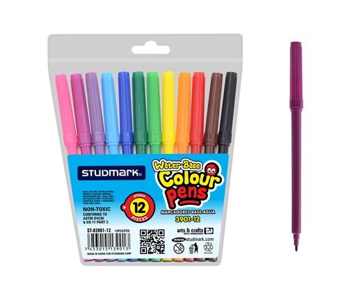 [02924           ] MARCADOR ST-03901-12 ESCOLAR B/AGUA                         