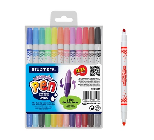 [04103] MARCADOR ST-03905 ESCOLAR B/AGUA 12X24