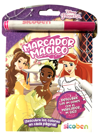 [04034           ] LIBRO COLOREAR MARC/MAGICO PRINCESAS                        