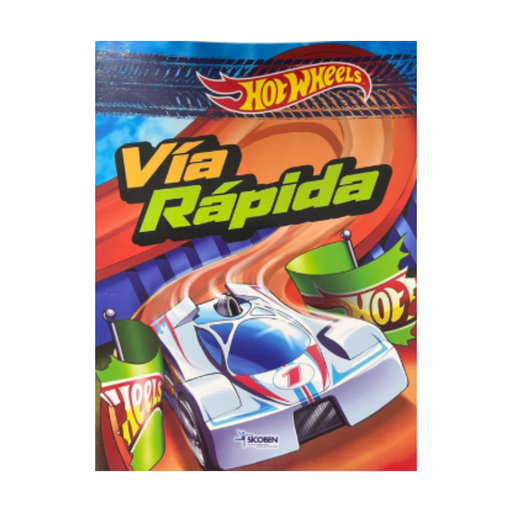 [03604           ] LIBRO HOT WHEELS VIA RAPIDA 383798                          