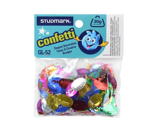 [02427] CONFETI ST-GL-52 METAL GLOBO