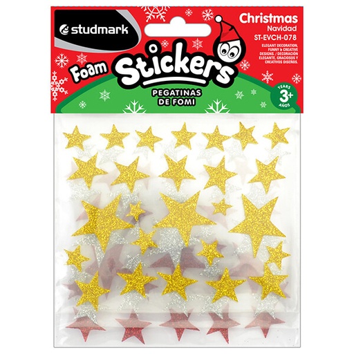 [03023] FOMI ST-EVCH-078 ESTRELLAS NAVIDAD 3D