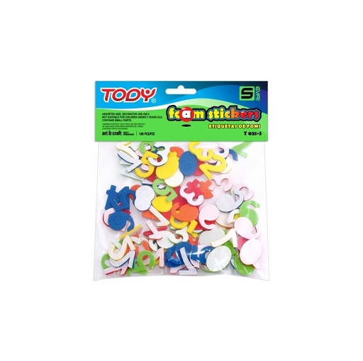 [02320] FOMI T021-S ADHESIVO NUMEROS