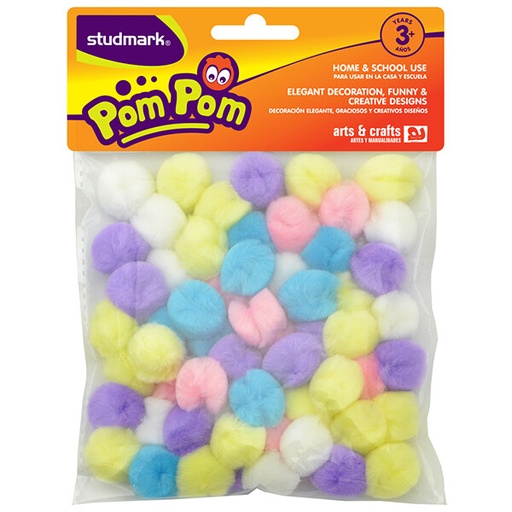 [02702           ] POM POM ST-POM-04 PASTEL 60 PZS                             