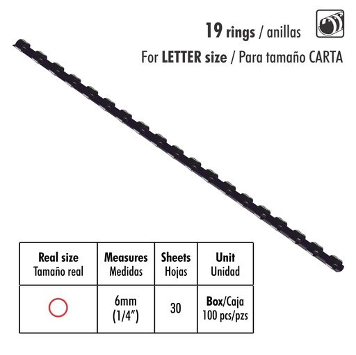 [02193] ANILLOS ST-07006 P/ENC 1/4 100X1 30 HJS